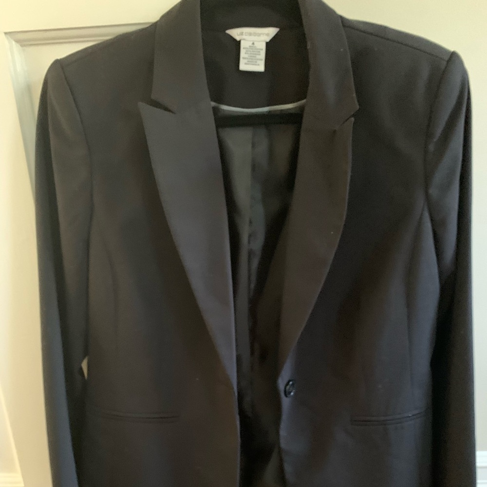 Liz Claiborne Black Suit Blazer